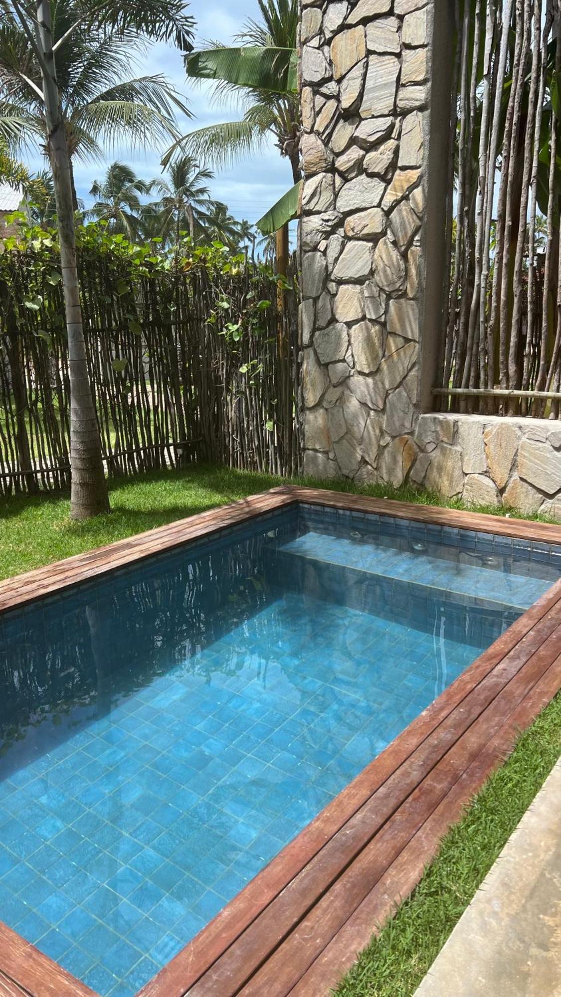 Casa De Luxo Na Praia Do Patacho - Cond. Azulu, Casa 04 Villa Porto de Pedras Luaran gambar